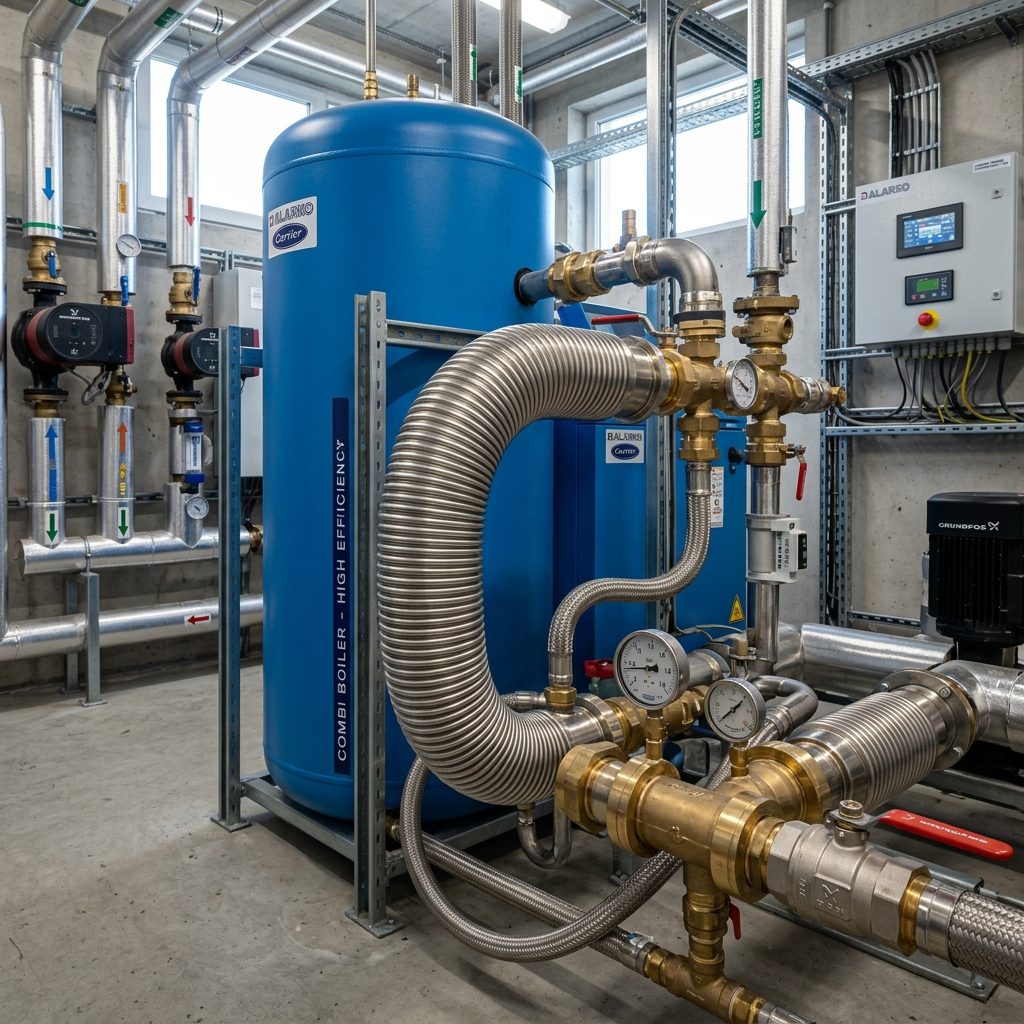 Alarko Carrier Merkezi Sistem Boylerlerde Kireçlenme ve %35 Doğalgaz Tasarruf Kılavuzu