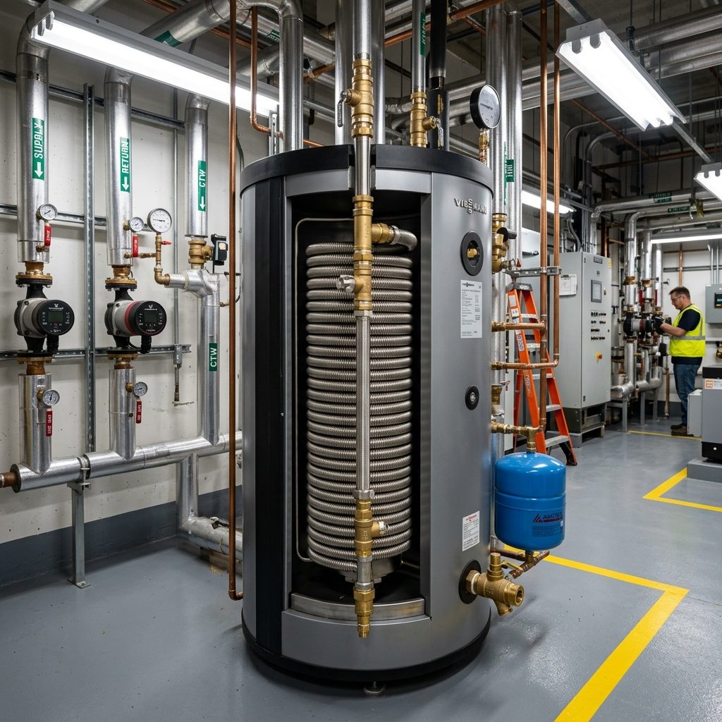 Viessmann Boyler Serpantini Delindiğinde Ne Yapılmalı? Basınç Artışı ve 316L Flex Çözüm